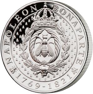Saint Helena / Silver Kilo 2021 Napoleon - Bees - reverse photo