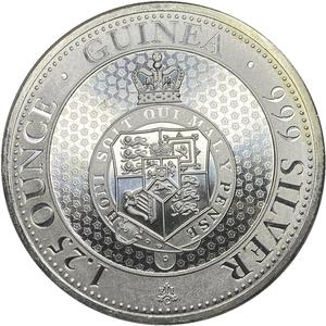 Saint Helena / Silver Ounce and Quarter 2021 Military Guinea - reverse photo