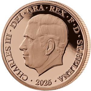 Saint Helena / Sovereign 2025 Victory in Europe - obverse photo