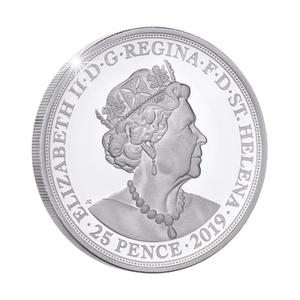 Saint Helena / Silver Ounce 2019 One Rupee - obverse photo
