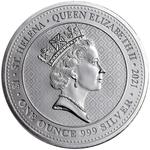 Silver Ounce 2021 Queen's Virtues - Victory, Bullion: Photo Coin, Saint Helena, Silver Ounce 2021 Victory / thumbnail