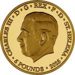 Saint Helena / Gold Ounce 2025 Ride of Paul Revere - obverse photo
