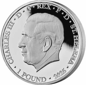 Saint Helena / Silver Ounce 2025 Victory in Europe - obverse photo