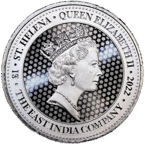 Saint Helena / Silver Ounce 2022 Military Guinea - obverse photo