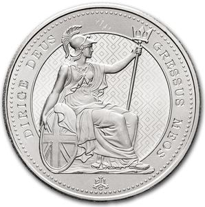 Saint Helena / Silver Ounce and Quarter 2021 Seated Britannia - reverse photo