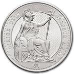 Saint Helena / Silver Ounce and Quarter 2021 Seated Britannia - reverse photo