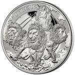 Saint Helena / Silver Five Ounces 2024 Goddess Cybele - reverse photo