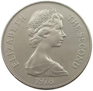 Saint Helena / One Crown 1978 - obverse photo