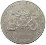 One Crown 1978: Photo Coin, Saint Helena, Ascension and Tristan da Cunha, One Crown 1978 / thumbnail