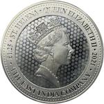 Saint Helena / Silver Ounce and Quarter 2021 Military Guinea - obverse photo