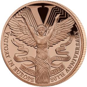 Saint Helena / Sovereign 2025 Victory in Europe - reverse photo