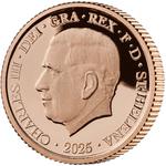 Saint Helena / Quarter Sovereign 2025 Victory in Europe - obverse photo