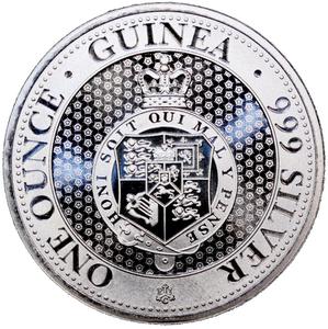 Saint Helena / Silver Ounce 2022 Military Guinea - reverse photo