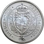 Saint Helena / Silver Ounce and Quarter 2022 Half Crown - reverse photo