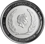Saint Kitts and Nevis / Silver Ounce 2022 Underwater Surfer - obverse photo