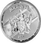 Saint Kitts and Nevis / Silver Ounce 2024 Coat of Arms - reverse photo