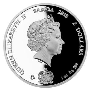 Samoa / Silver Ounce 2018 Ivan Hlinka - obverse photo