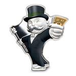Silver Three Ounces 2023 Mr Monopoly: Photo Coin, Samoa, Silver Three Ounces 2023 Mr Monopoly / thumbnail