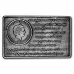 Silver Kilo 2022 Creation of Adam By Michelangelo: Photo Coin, Samoa, Silver Kilo 2022 Creation of Adam By Michelangelo / thumbnail