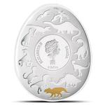 Silver Ounce 2023 Auroraceratops Rugosus: Photo Coin, Samoa, Silver Ounce 2023 Auroraceratops Rugosus / thumbnail