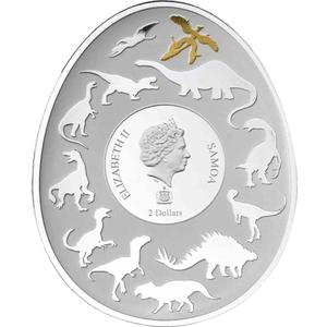 Samoa / Silver Ounce 2022 Microraptor Gui - obverse photo