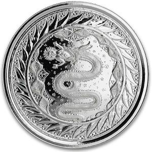Samoa / Silver Ounce 2020 Serpent of Milan - reverse photo