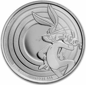 Samoa / Silver Ounce 2022 Looney Tunes - Bugs Bunny - reverse photo