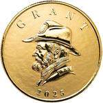 Gold Ounce 2025 Commander - Ulysses Grant: Photo 2025 Commander Ulysses Grant 1 oz Gold Coin / thumbnail