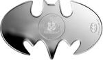 Samoa / Silver Ounce 2024 Batman Batarang Shape / Coloured Reverse - obverse photo