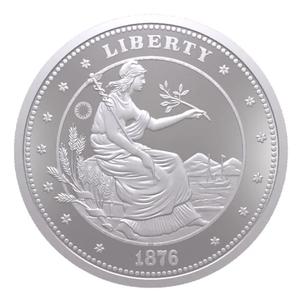 Samoa / Silver Ounce 2024 Morgan Union Dollar - reverse photo