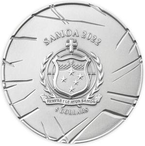 Samoa / Silver Ounce 2022 Two-Face - obverse photo