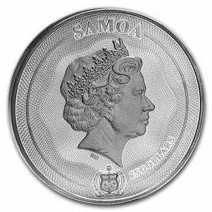 Samoa / Silver Kilo 2022 Golden Flower Collection - Sunflower - obverse photo
