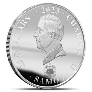 Samoa / Silver Kilo 2023 Mickey Mouse - obverse photo