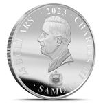 Silver Kilo 2023 Mickey Mouse: Photo Coin, Samoa, Silver Kilo 2023 Mickey Mouse / thumbnail