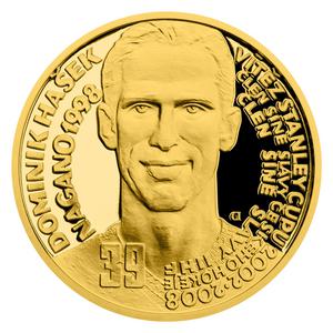 Samoa / Gold Quarter Ounce 2019 Dominik Hašek - reverse photo