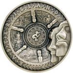 Silver Kilo 2022 Easter Island: Photo Coin, Samoa, Silver Kilo 2022 Easter Island / thumbnail
