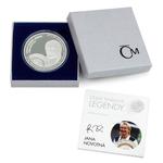 Silver Ounce 2018 Jana Novotná: Photo Coin, Samoa, Silver Ounce 2018 Jana Novotna / thumbnail