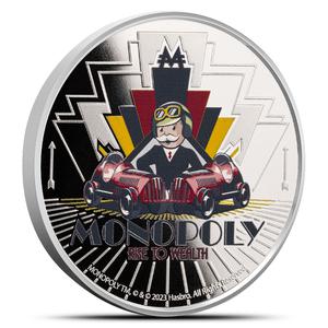 Samoa / Silver Ounce 2024 Monopoly - reverse photo