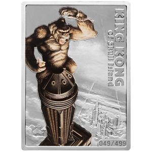 Samoa / Silver Ounce 2024 King Kong of Skull Island - reverse photo