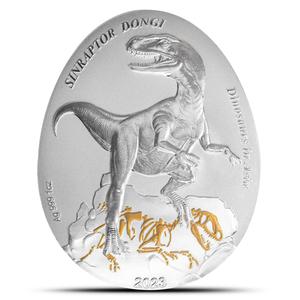 Samoa / Silver Ounce 2023 Sinraptor Dongi - reverse photo