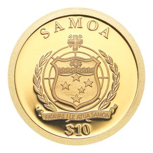 Samoa / Gold Twenty-fifth Ounce 2009 Marie Curie - obverse photo