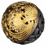 Silver Two Ounces 2023 Dragon and Phoenix Filigree: Photo Coin, Samoa, Silver Two Ounces 2023 Dragon and Phoenix Filigree / thumbnail