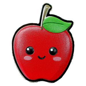 Samoa / Silver Ounce 2023 Kawaii Fruits - Apple - reverse photo