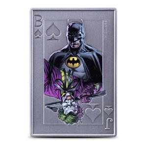 Samoa / Silver Two Ounces 2024 Batman vs Joker - reverse photo