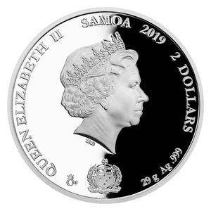 Samoa / Silver Ounce 2020 Dominik Hašek - obverse photo