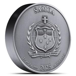 Samoa / Silver Ten Ounces 2025 Superman - obverse photo