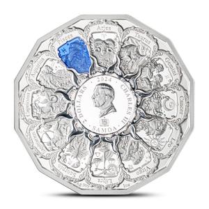 Samoa / Silver Ounce 2024 Sandalphon vs Pisces - obverse photo