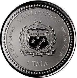 Samoa / Silver Half Ounce 2022 Jesus - Light of Christ - obverse photo