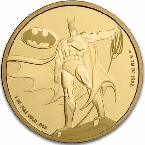 Samoa / Gold Ounce 2023 Justice League - Batman - reverse photo