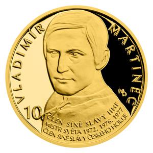 Samoa / Gold Quarter Ounce 2019 Vladimír Martinec - reverse photo